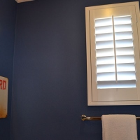 Bathroom Poly Window Shutter