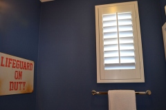 Bathroom Poly Window Shutter