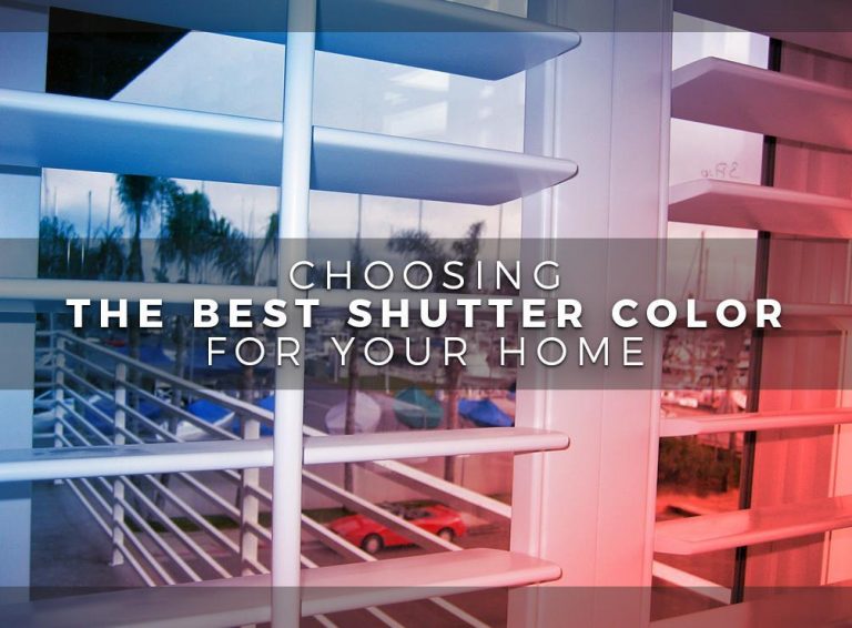 Choosing the Best Shutter Color for Your Home