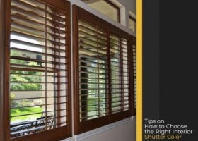 Tips on How to Choose the Right Interior Shutter Color